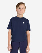 Youth Bad Tee - Dark Navy-Youth T-Shirt-Bad Birdie