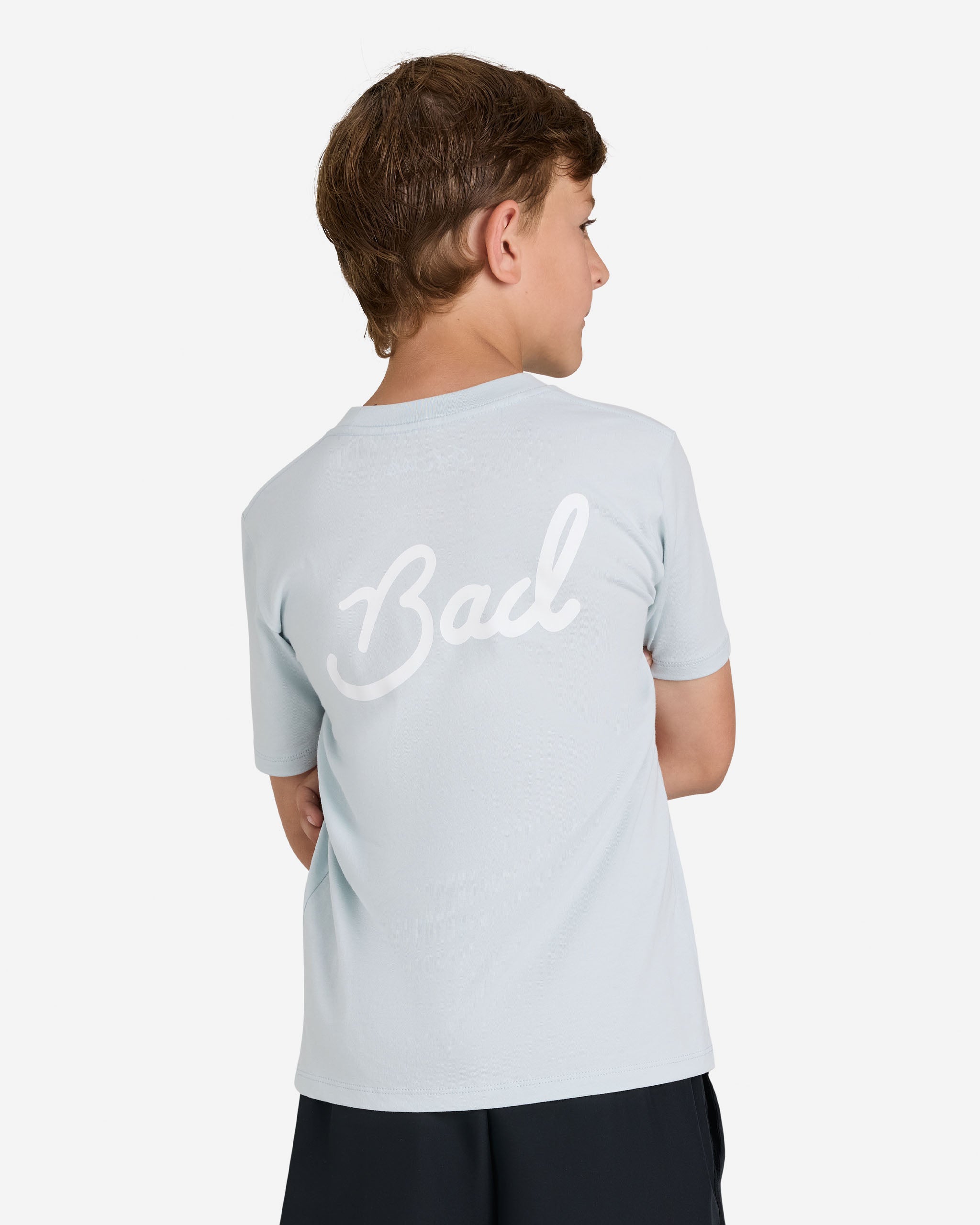 Youth Bad Tee - Ballad Blue-Youth T-Shirt-Bad Birdie