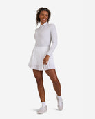 Long Sleeve Polo - Dancing Lilies