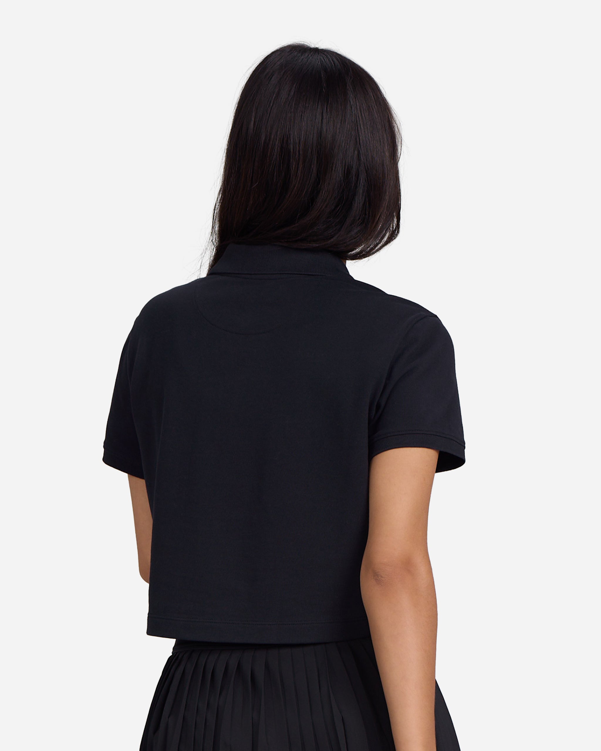 Rib Collar Polo-Women's Polo-Bad Birdie