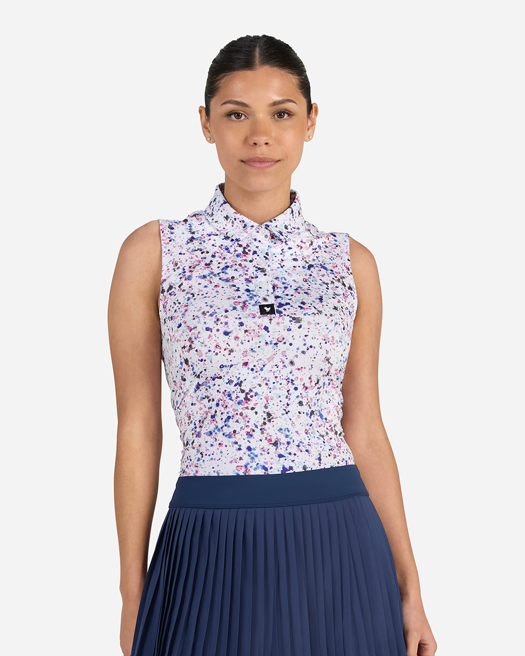 Paint Splatter 3-Performance Golf Polo-Bad Birdie