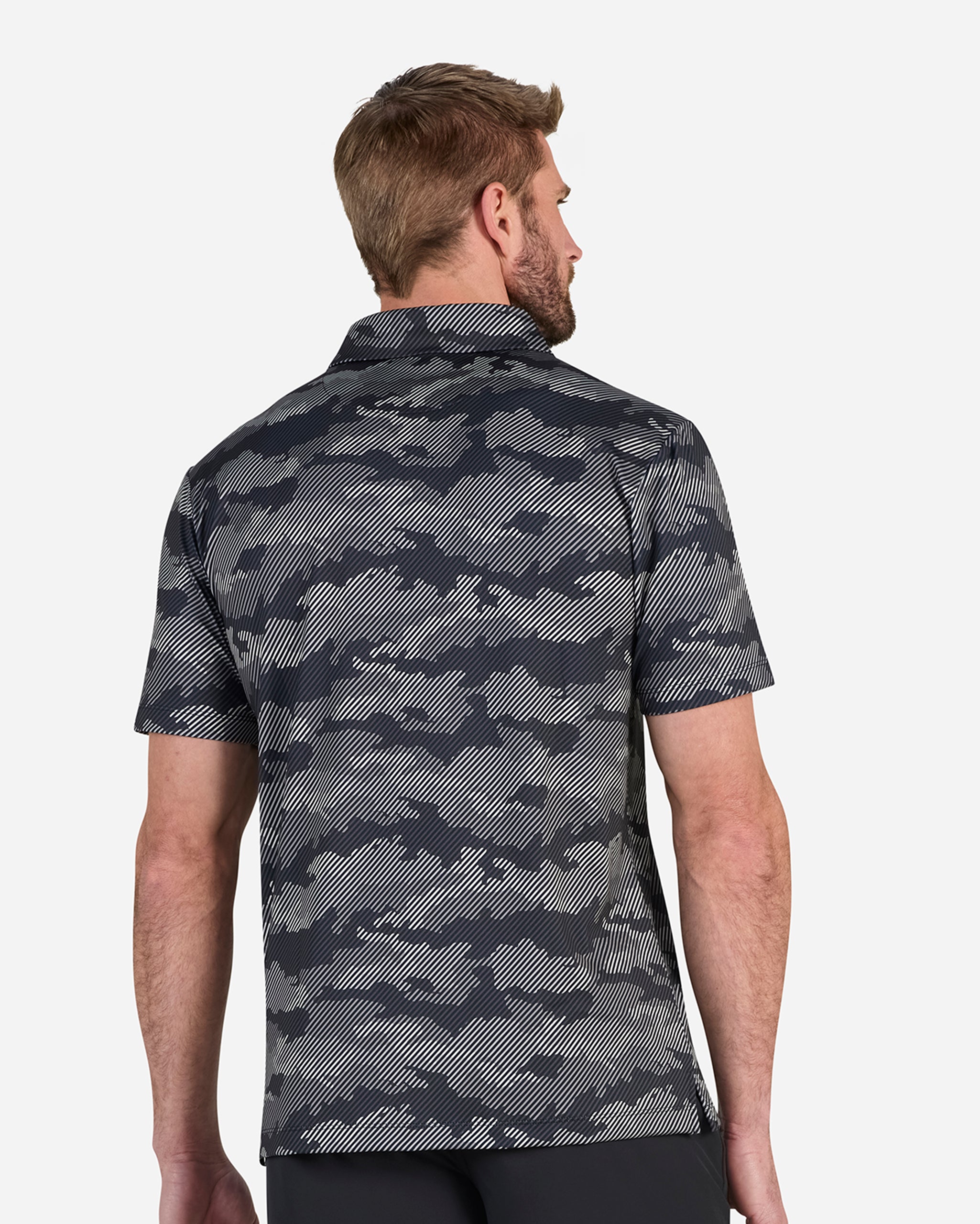 Frostbite - Granite-Men's Polo-Bad Birdie