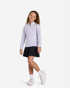 Youth Velocity QZ - Thistle-Youth Quarterzip-Bad Birdie