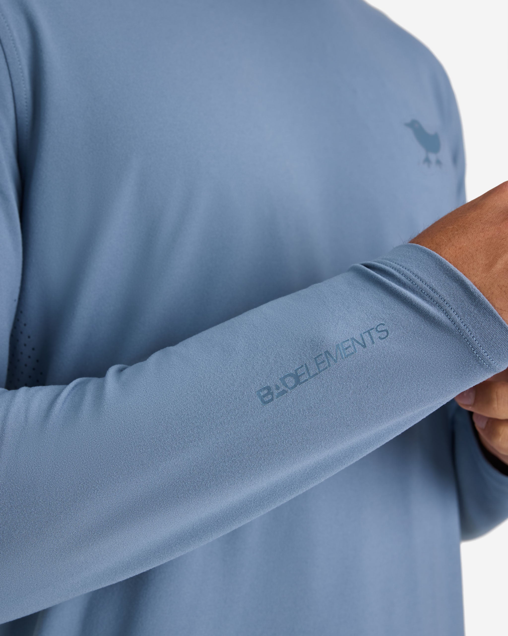 Active Mockneck - Blue Mirage