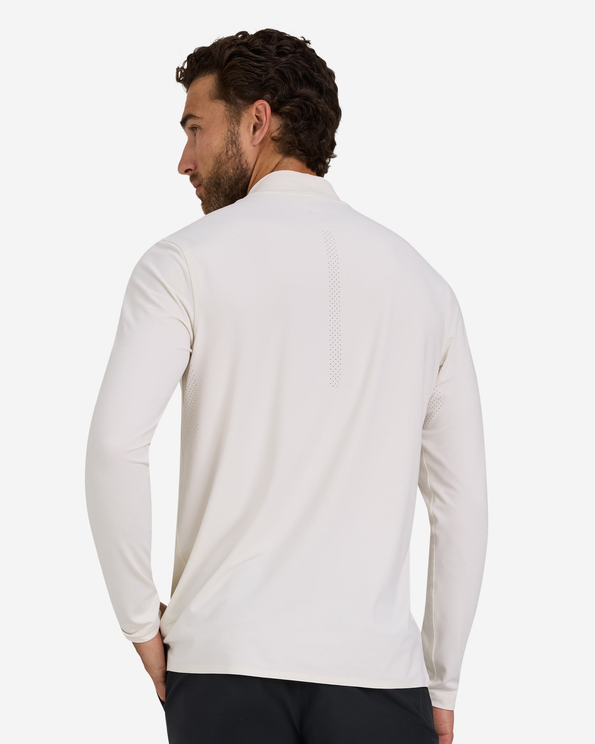 Active Mockneck - White Onyx