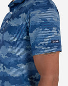 Men's Frostbite - Azure-Men's Polo-Bad Birdie