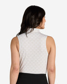 Palm Shadows-Sleeveless Performance Polo-Bad Birdie