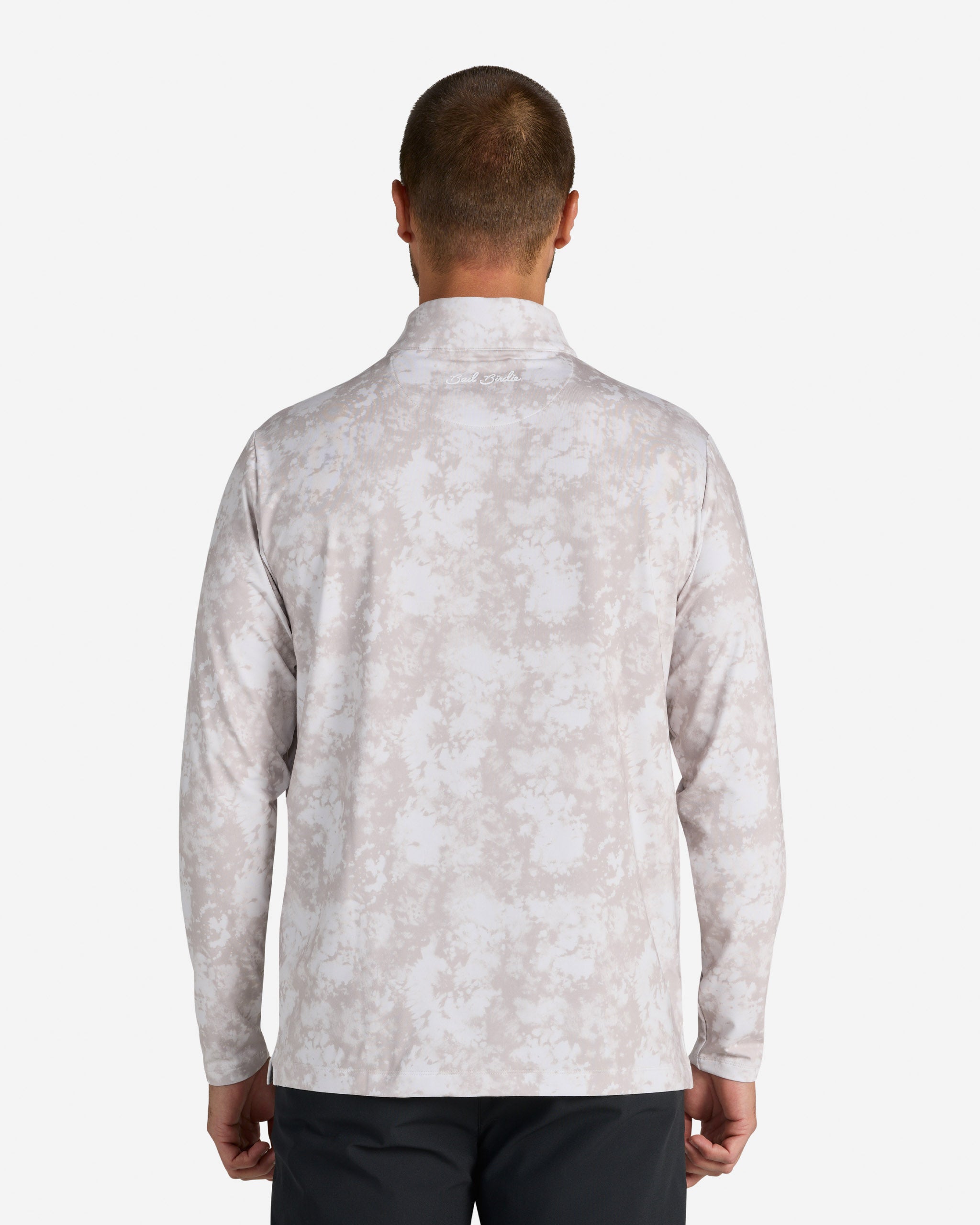 Velocity Quarterzip - Sandy Swipes-Men's Quarterzip-Bad Birdie