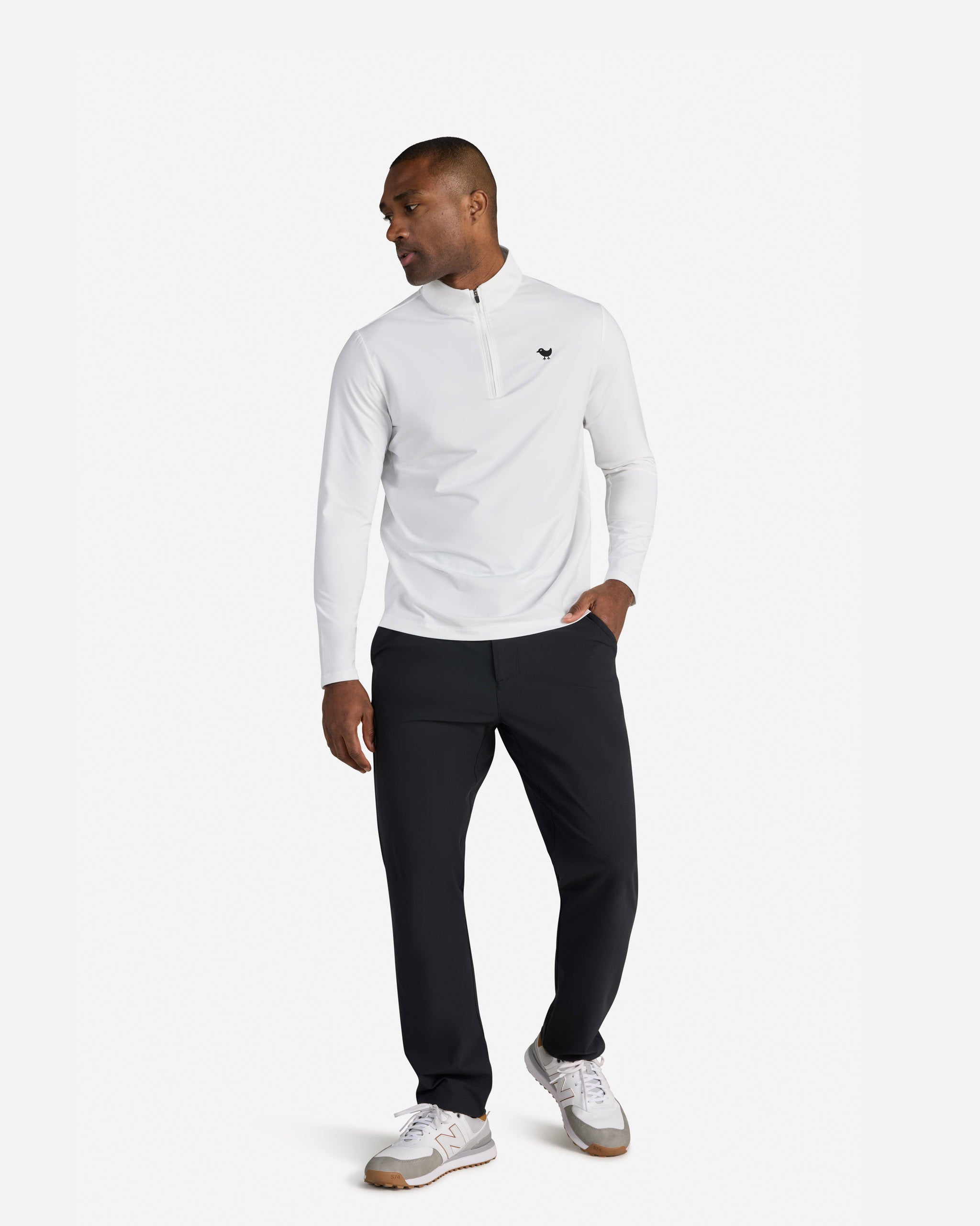 Velocity Quarterzip - Cloud Dancer