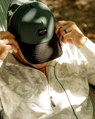 Mechanism Quarterzip - White Camo-Men's Quarterzip-Bad Birdie-with-Micah-Morris